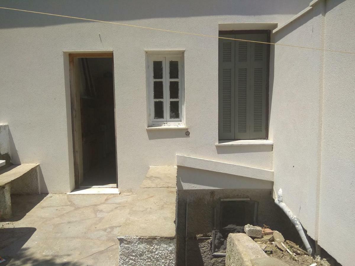 70M2 Neoclassic Villa, Excellent Location Great View Last House Of Village Kalloni  Zewnętrze zdjęcie